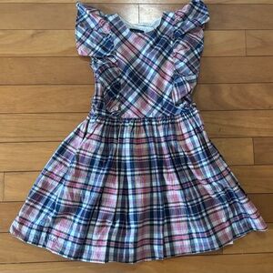 Polo Ralph Lauren Little Girls' Plaid Ruffle Dress Size 6X